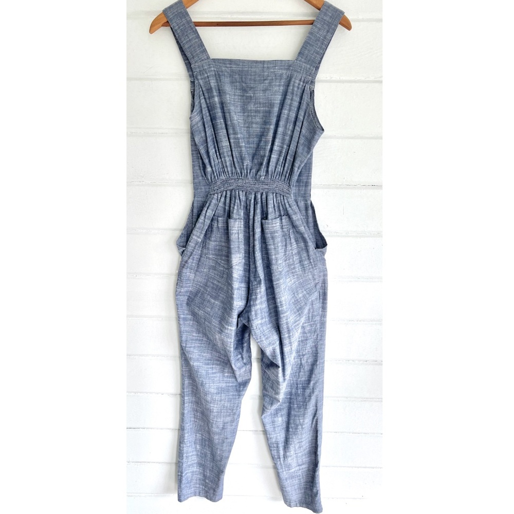 NOOWORKS Chambray Cotton Overalls Jumpsuit - S - Picture 6 of 13